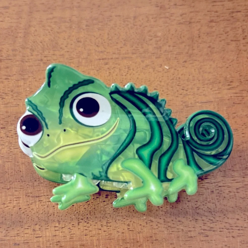 Disney Inspired Pascal from Rapunzel Hair Clip
